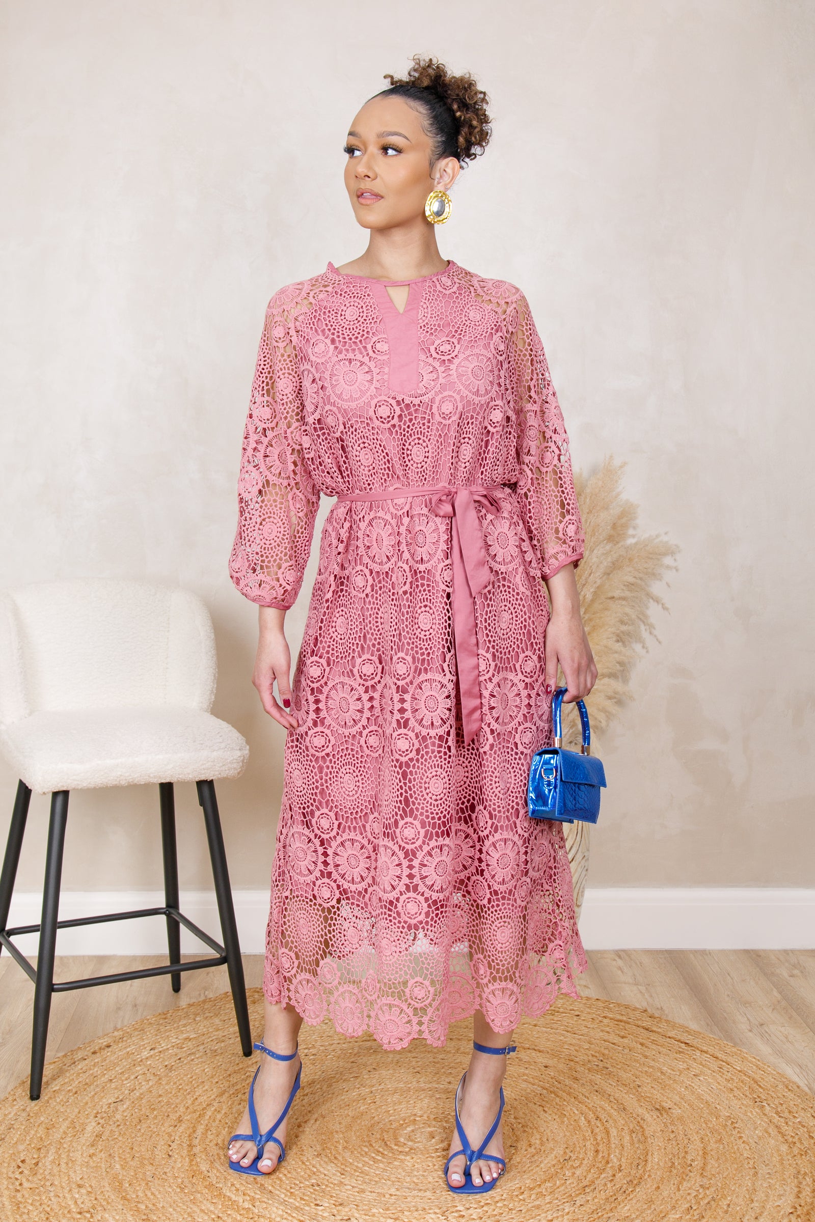 Justina Lace Dress