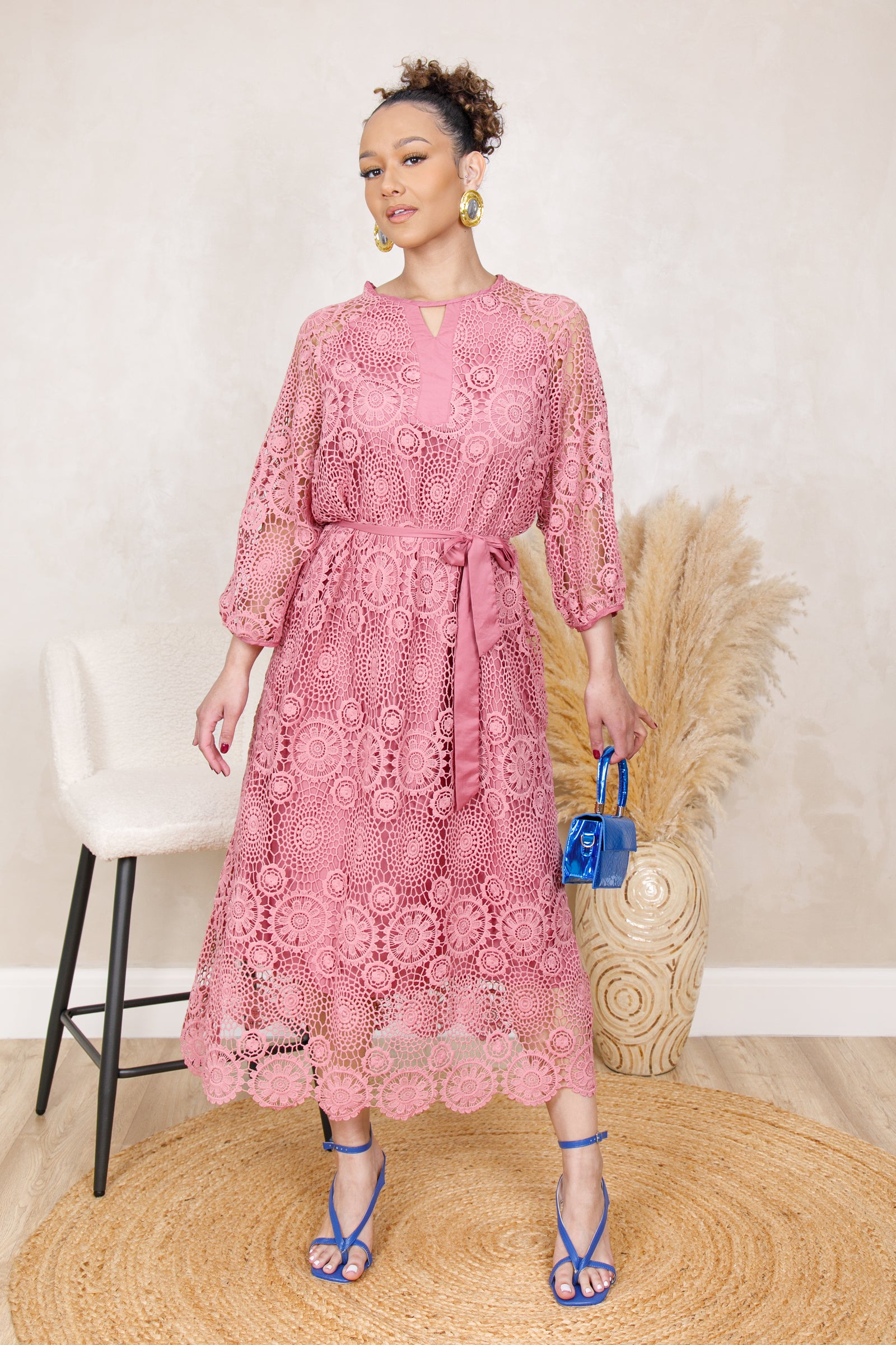 Justina Lace Dress