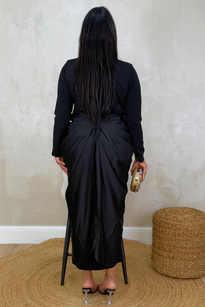 VALENTINA DRAPE DRESS