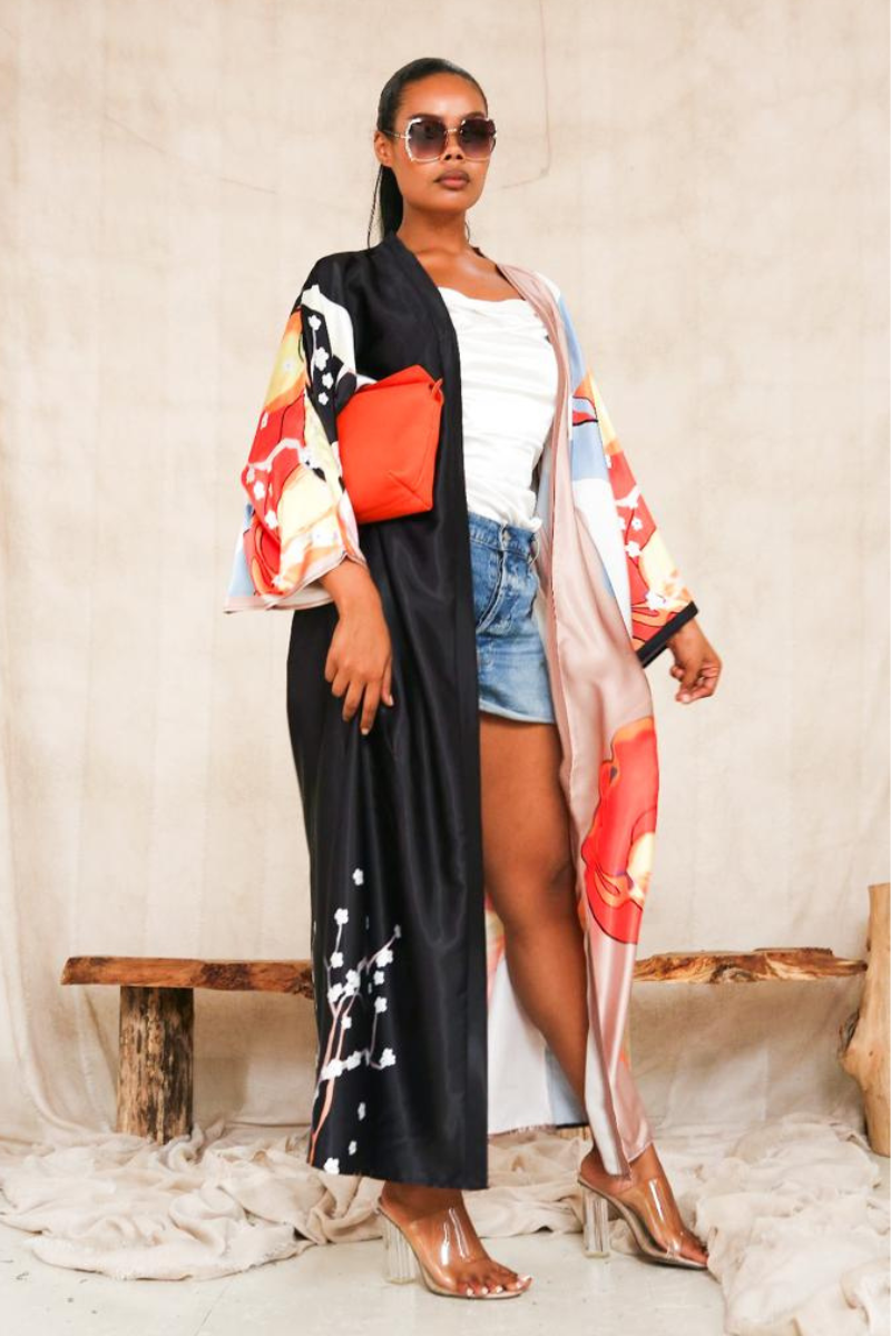 HAWAII KIMONO COVER UP