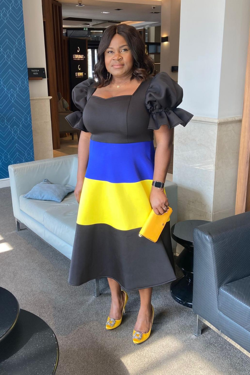 CARLA SCUBA SKATER DRESS