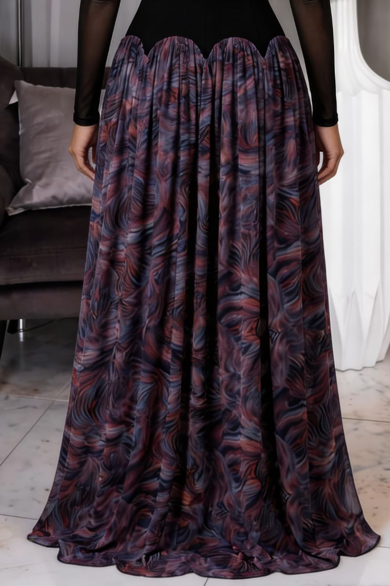 TINA LUXE FLOWY DRESS