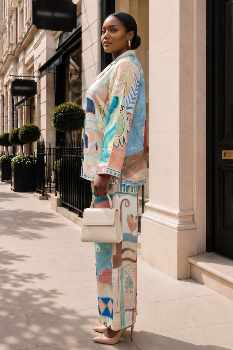Riviera Trousers Co-ord Set