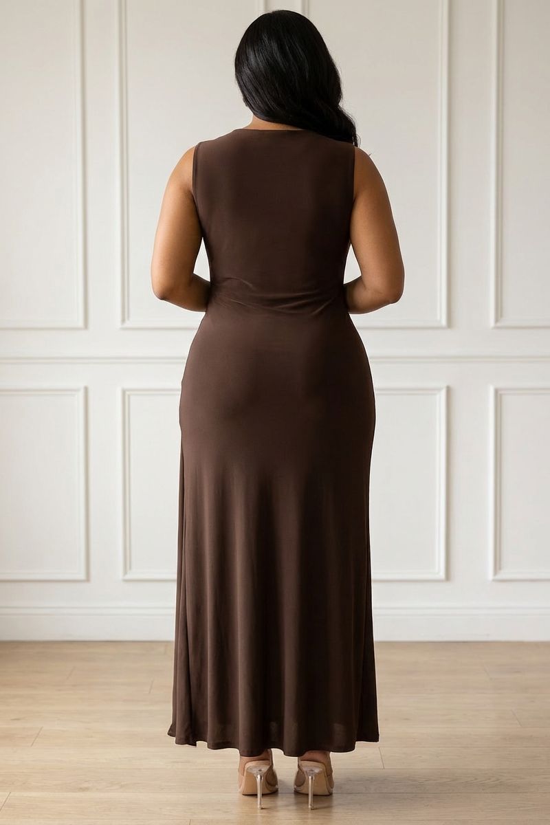 THE SIENNA WOVEN ELEGANCE GOWN