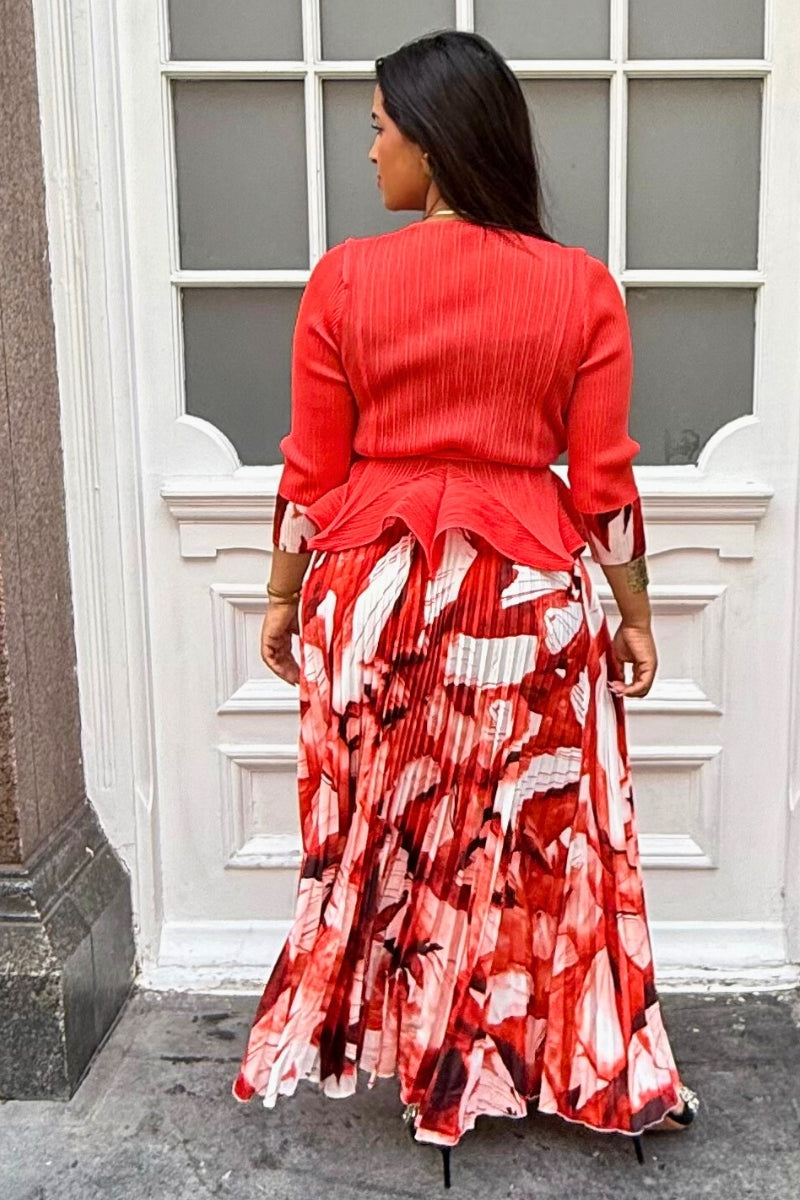 ROSELLA PLEATED SKIRT SET