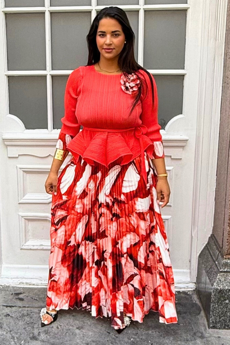ROSELLA PLEATED SKIRT SET
