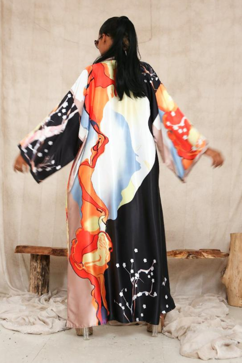 HAWAII KIMONO COVER UP