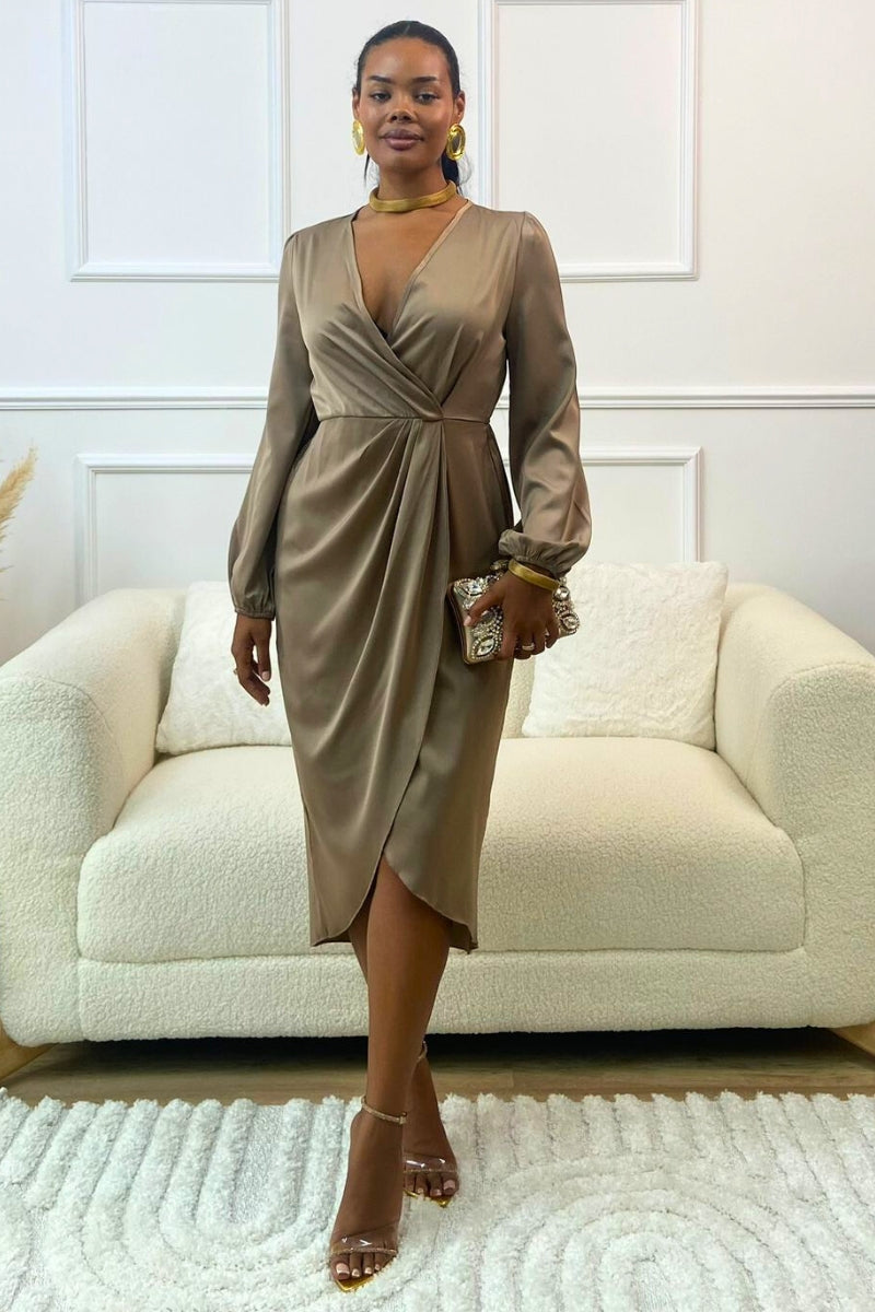 alexis wrap midi dress Alexis