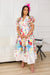 ELARA BLOOM WRAP DRESS