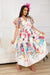 ELARA BLOOM WRAP DRESS