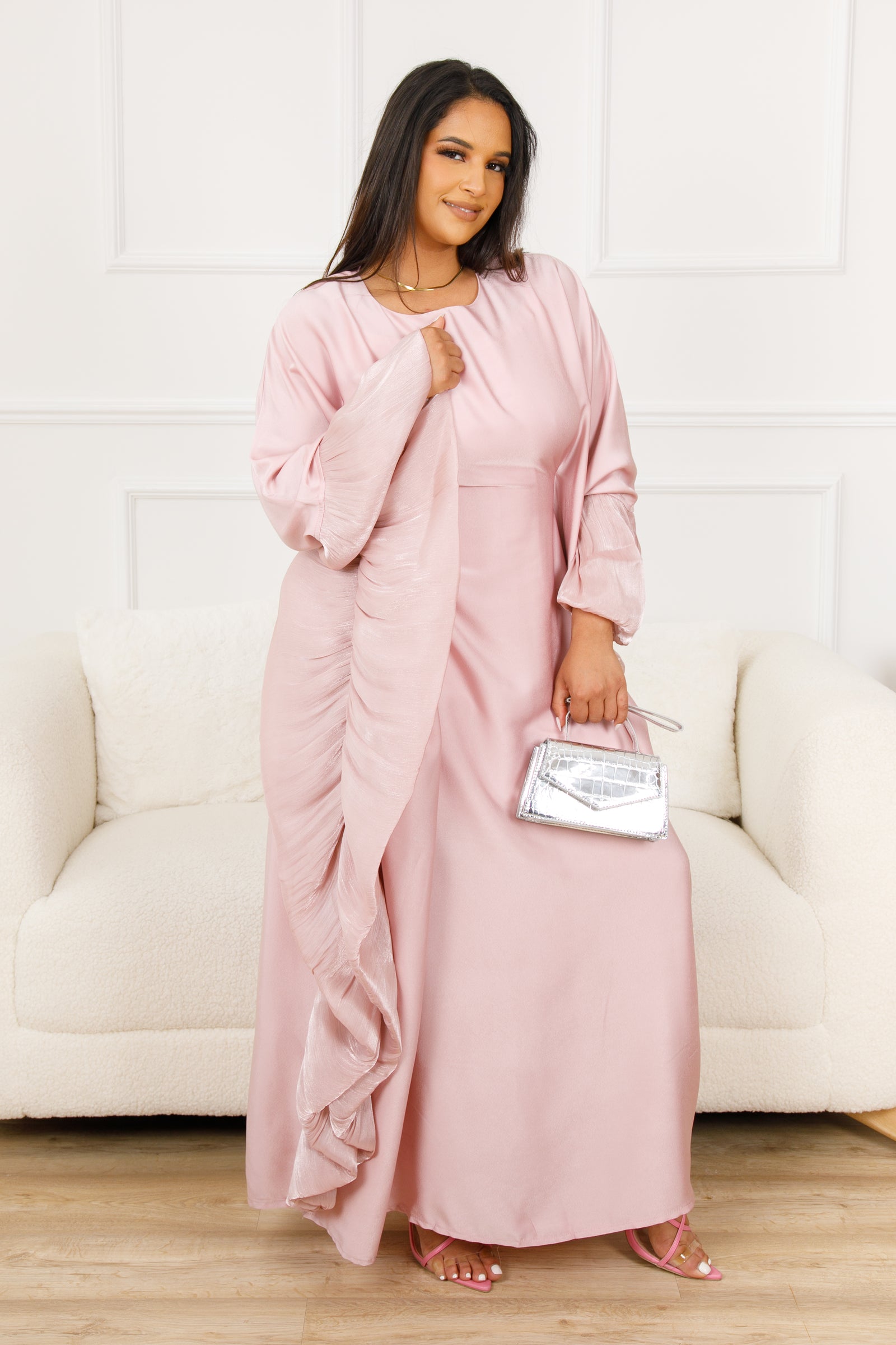 YASMIN FLOWING KAFTAN DRESS