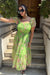 LILY FLORAL DRESS - GREEN