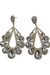 LARGE RHINESTONE DROP EARRINGS-  AVAILABLE IN 3 COLOURS