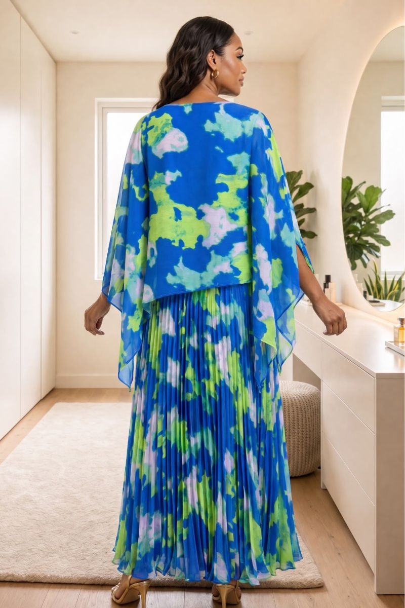 Ada Cloud Print Skirt Co-ord