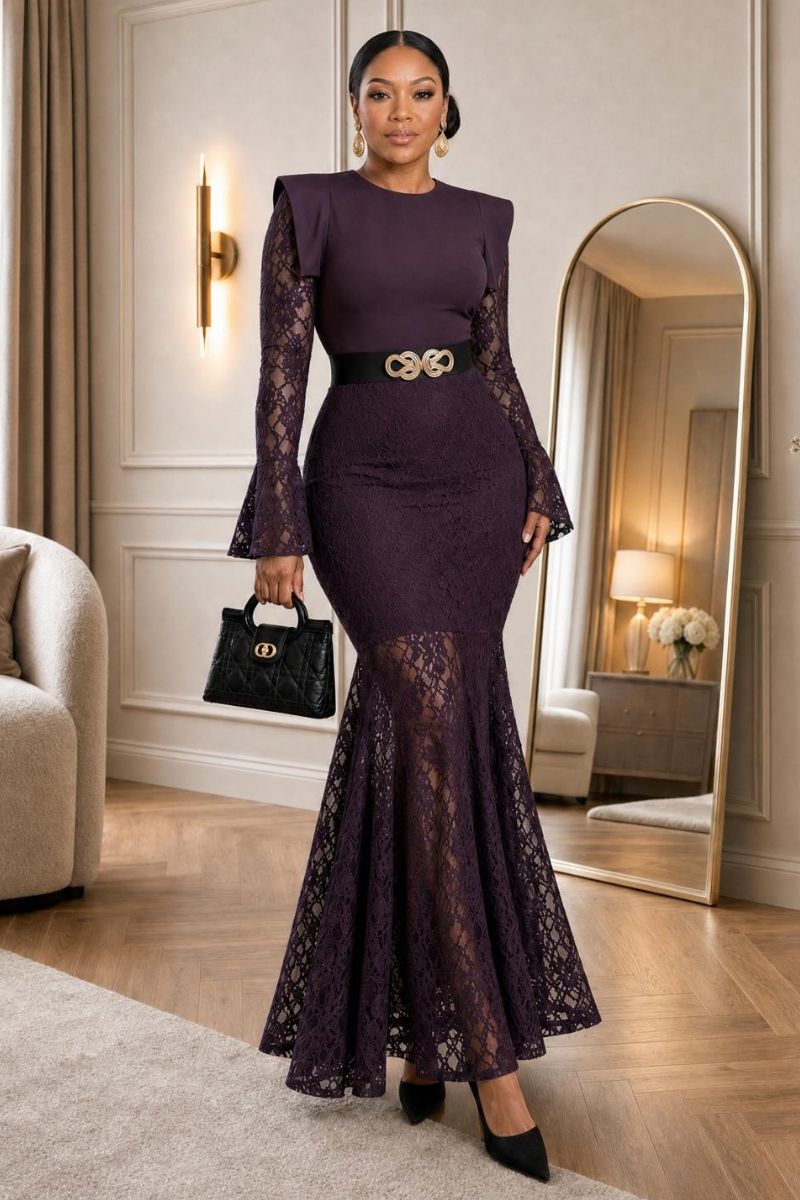 Ashley Lace Gown