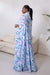 AREWA KAFTAN & TROUSERS SET - SKY BLUE