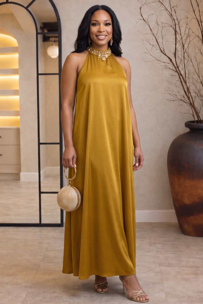 Princess Kaftan Dress Duster Set