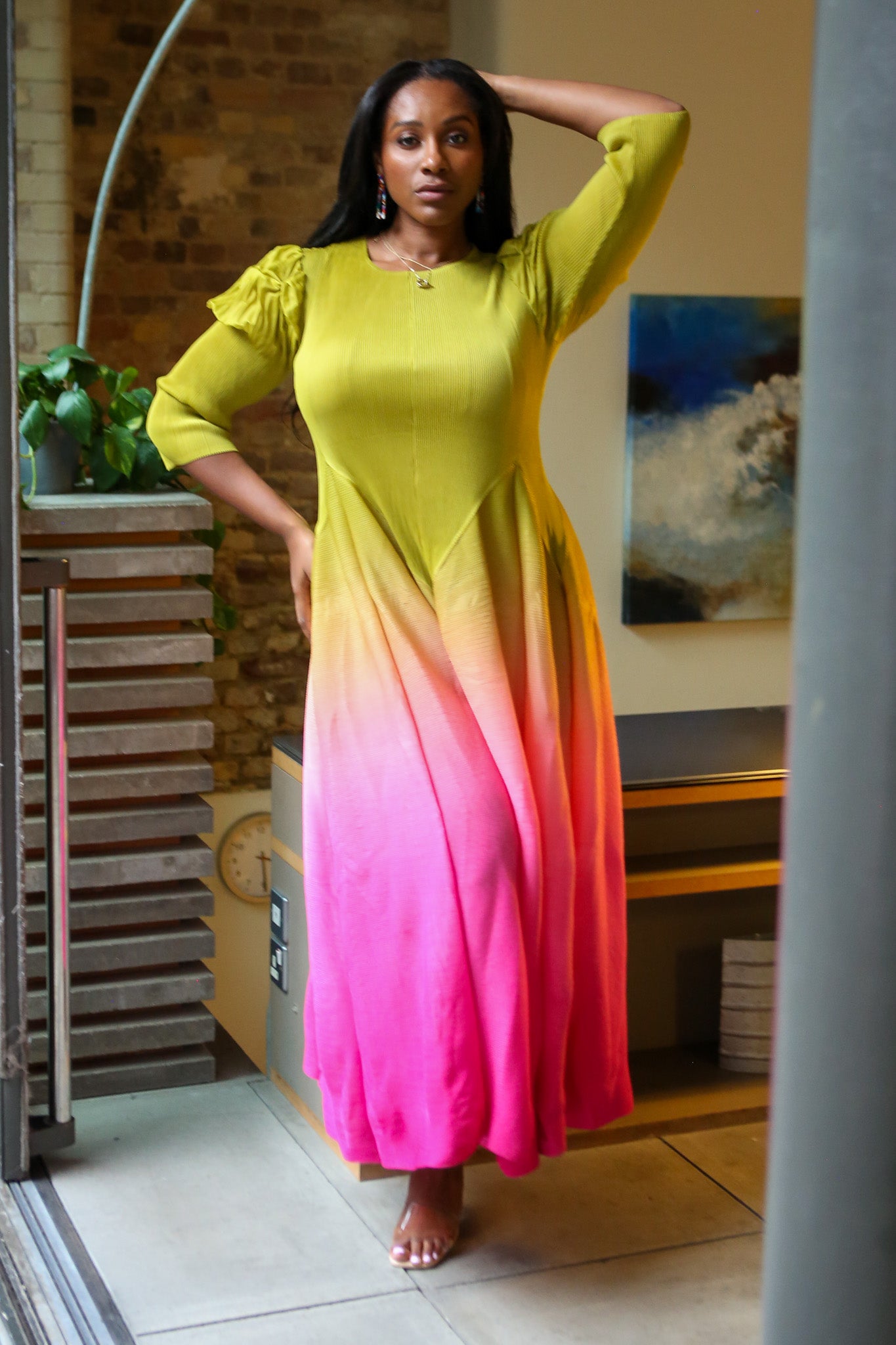 Ombre hotsell rainbow dress