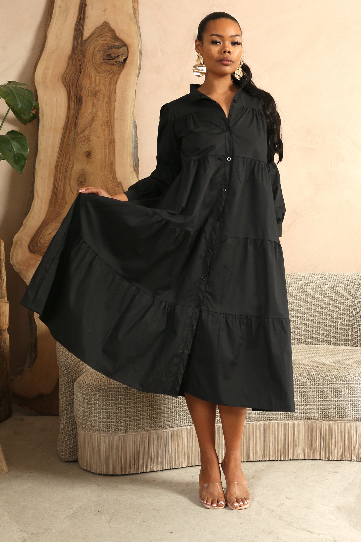 MARRAKESH SUMMER DRESS BLACK