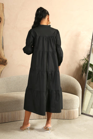 MARRAKESH SUMMER DRESS BLACK