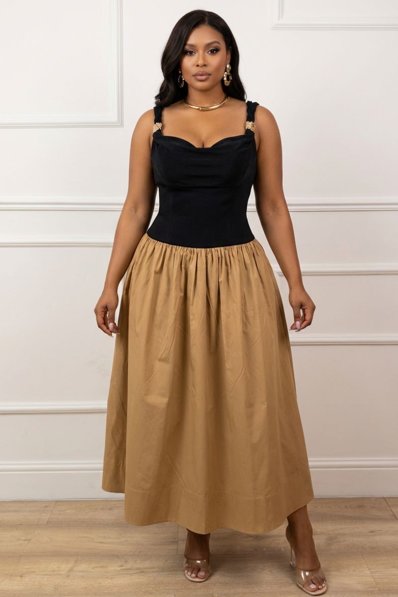 THE NOIR ELAN CORSET DRESS