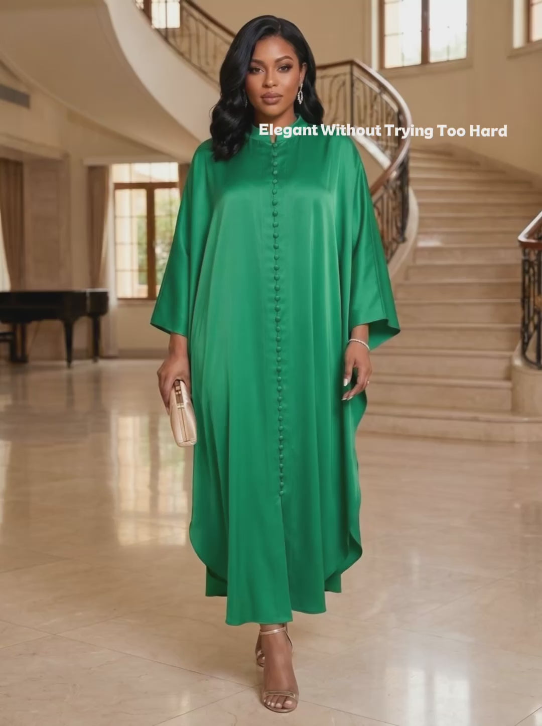 Aveline Kaftan – Emerald
